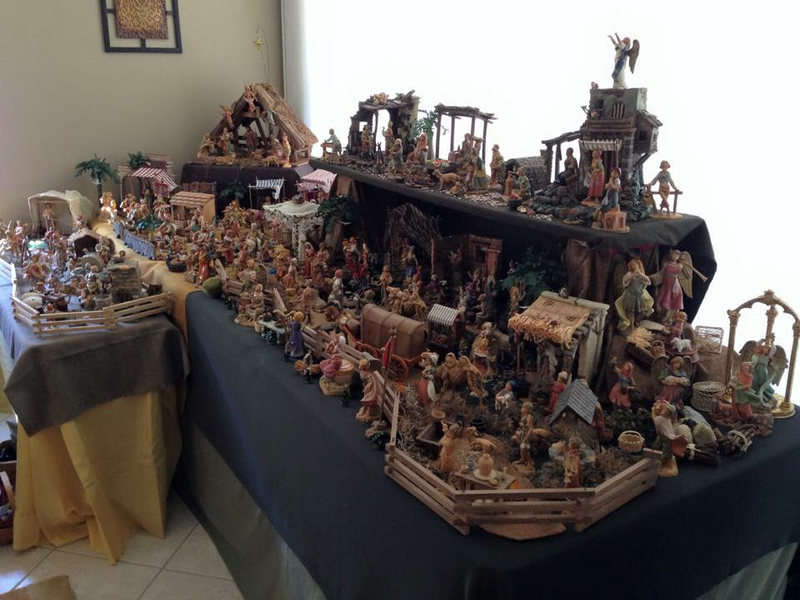 Illustration for article titled My mother has her nativity scene up....